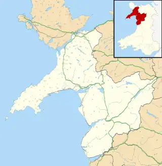 Karte: Gwynedd