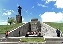 Mutter-Armenien (1965), 1975 aufgestellt in Leninakan