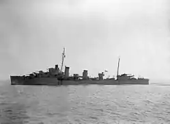 Der Leader Duncan der D-Klasse 1943