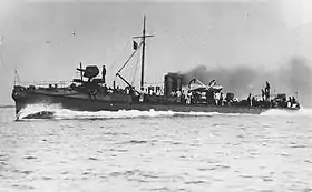 Die HMS Havock in der ursprünglichen Form