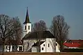 Südansicht der Kirche