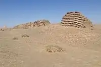 Chinesische Mauer nahe Yumenguan