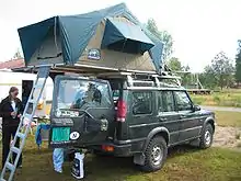 Dachzelt auf Landrover