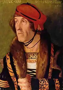 Graf Ludwig I. von Löwenstein (*&nbsp;1463)