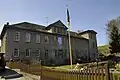 Das Herrenhaus (Nordostseite) mit …