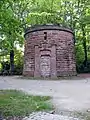 Stumpf des Hasenbergturms.