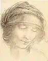 Kopf der Hl. Anna,