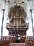 1630 organ case with original pipes