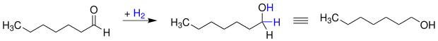 Synthese von 1-Heptanol