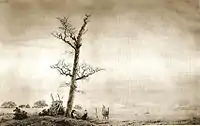 Caspar David Friedrich: Herbstabend am See, um 1805
