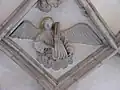 Engelsdarstellung mit Portativ im Kloster Himmelkron