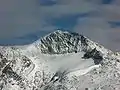 Hoher Riffler (3231 m) vom Spannagelhaus aus betrachtet (Nov. 2007)