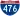 Straßenschild der I-476