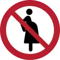 P042: Für schwangere Frauen verboten