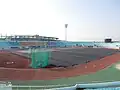 Blick auf Haupttribüne