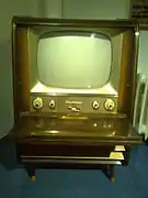 Fernseh-Standgerät Illustraphon&nbsp;743 mit 43&nbsp;cm-Bildröhre, 1957/58