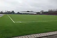 Monte Águila Fußballstadion.