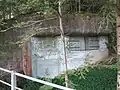 Infanteriebunker Schurtannen A&nbsp;7228 7,5-cm-Feldkanone