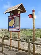 Infotafel am Beginn des Wanderwegs PR FV 54