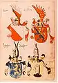 Ingeram-Codex der ehemaligen Bibliothek Cotta, u.&nbsp;a. mit Wappen derer von Losenstein