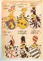 Wappen der Truchsess von Waldeck im Ingeram-Codex