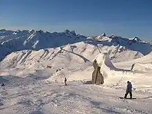 Piste Richtung Ischgl