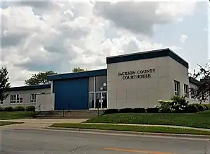 Das Jackson County Courthouse in Maquoketa