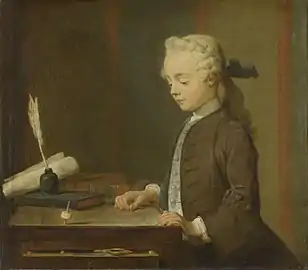 Jean Siméon Chardin:Der Knabe mit dem Kreisel, um 1735