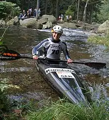 Jennifer Bongardt auf der Oker 2006