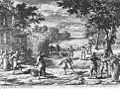 Jeu de tamis, Frankreich, 17.&nbsp;Jahrhundert