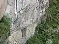 Inka-Brücke nicht weit von Machu Picchu