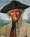 Porträt eines Veteranen.