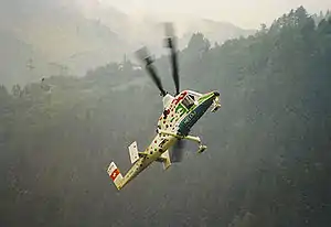 Kaman K-Max mit Flettner-Doppelrotor