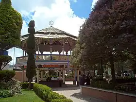 Chignahuapan - Pavillon auf der Plaza de armas