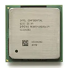 Intel Mobile Pentium 4 mit dem Aufdruck Confidential
