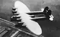 Kalinin K-7 im Flug