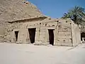 Barkenkapelle Sethos’&nbsp;II. im ersten Hof des Karnak-Tempels