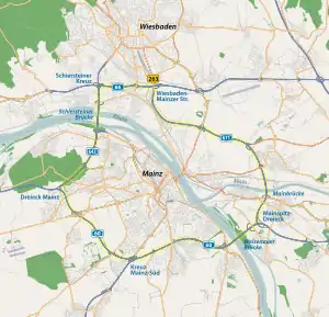 Übersichtskarte Mainzer Ring