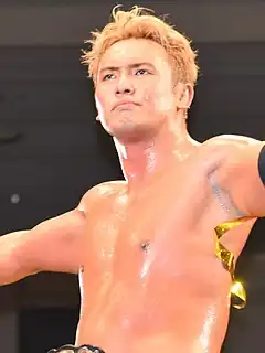 Hielt den Titel am häufigsten: Kazuchika Okada (2016).