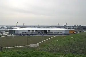Blick auf das Eco-Power Stadium