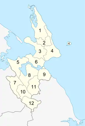 Kirchspiele der Kommune