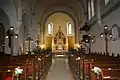 Innenansicht Richtung Altar