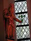 Apostel Paulus rechts am Altar