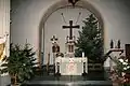 Kirche Oedingen Blick auf den Altar