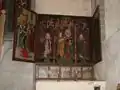 Der kleine Altar der Kirche