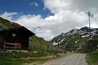 Grenzübergang Klammljoch
