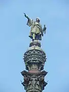 Begehbare, 60&nbsp;m hohe Kolumbussäule, Barcelona