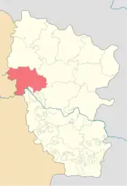 Rajon Kreminna in der Ukraine