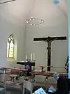 Kreuzkirche Weimar – Altar und Kruzifix