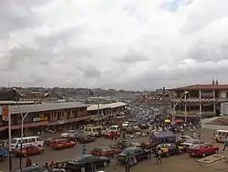 Straßenszene in Kumasi